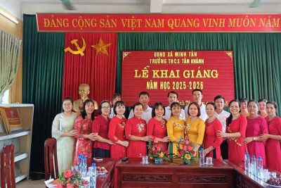 KHAI GIẢNG NĂM HỌC MỚI 2025 -2026 CỦA TRƯỜNG THCS TÂN KHÁNH