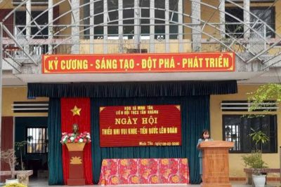 THIẾU NHI TÂN KHÁNH VUI KHỎE- TIẾN BƯỚC LÊN ĐOÀN